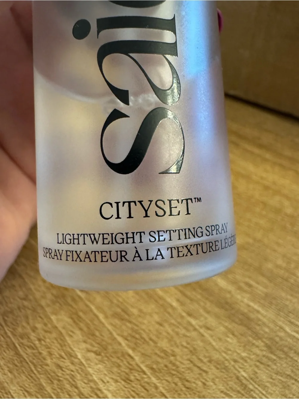 Saie CitySet Setting Spray - barely used.